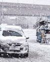 Gusty winds, snowfall disrupt life in Kashmir29