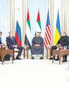 President hails start of trilateral Ukraine talks0