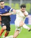 Inter fight back to rout Pisa and extend Serie A lead to six points66