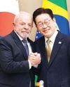 Lee bonds with Lula over tough childhoods12