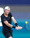 Korda sends world number one Alcaraz to another early exit at Miami Open, holder Sabalenka advances69