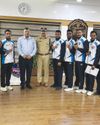 ఏవైసీఏ, టీడీసీఏ నిర్వాహకులను అభినందించిన డిజిపి డాక్టర్ జితేందర్ ఏవైసీఏ, టీడీసీఏ నిర్వాహకులను అభినందించిన డిజిపి డాక్టర్ జితేందర్