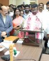 ఎమ్మెల్సీగా దాసోజు ప్రమాణ స్వీకారం ఎమ్మెల్సీగా దాసోజు ప్రమాణ స్వీకారం