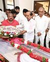 హరీష్ రావుకు పితృవియోగం AADAB HYDERABAD