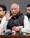 Kharge blasts V-P Dhankar over muzzling Opposition's freedom of expression in RS