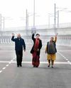 CM unveils Six-lane Punjabi Bagh flyover