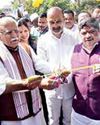 Khattar inaugurates development projects worth Rs 1,117 cr in Telangana