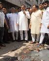 PWD minister Parvesh Verma inspects drainage projects PWD minister Parvesh Verma inspects drainage projects14