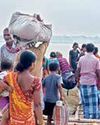 Affected families of Dhulian return home Affected families of Dhulian return home