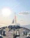 INS Surat conducts precision strike INS Surat conducts precision strike