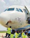 Bird hit forces emergency landing of IndiGo flight Bird hit forces emergency landing of IndiGo flight