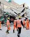 2 feared trapped as 3-storey building collapses in Rohini9