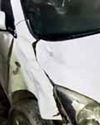 Truck jumps divider, hits car and pedestrians; 5 hurt in Seelampur12