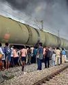 Freight train ferrying oil catches fire in Tamil Nadu, train services hit33