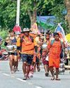 Kanwar Yatra: 'Sanatani' stickers, QR codes spark row56