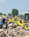 Encroachments cleared, contractors fined9