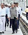 Railway Board Chief Satish Kumar Inspects Bairabi-Sairang Project79