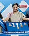 CM unveils Vedanta Half Marathon medal CM unveils Vedanta Half Marathon medal25