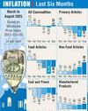 Wholesale price inflation rises to 4-month high of 0.52% in August64