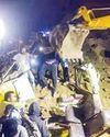 At least 15 killed as landslide buries private bus in Himachal10
