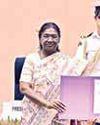 Prez honours MP para-athlete Pooja Garg Prez honours MP para-athlete Pooja Garg45