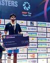 Saraswat clinches maiden super 100 title Saraswat clinches maiden super 100 title86