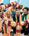 Union minister Pankaj Chaudhary takes charge as UP BJP president51