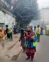 Sarojini Nagar Metro gets NDMC clean-up20