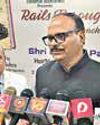 Prashant Kumar Mishra’s book Rail Through Raj released in Lucknow41