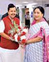 Nitin Nabin arrives in Delhi, welcomed by CM21