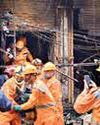 BJP, AAP leaders scuffle in Palam over response to fire that killed 922
