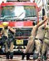 23 rescued, two hurt in blaze at Rohini residential building 23 rescued, two hurt in blaze at Rohini residential building15