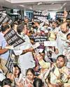 Political heat rises after Saket collapse Political heat rises after Saket collapse8