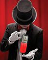 The illusion of the magician The illusion of the magician