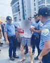 Man high on drugs tries to jump from C5 flyover Man high on drugs tries to jump from C5 flyover