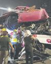 DOTr OKs suspension of operations of bus firm involved in multi-vehicle crash in Valenzuela DOTr OKs suspension of operations of bus firm involved in multi-vehicle crash in Valenzuela