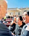 Marcos meets Trump, Biden at the Vatican Marcos meets Trump, Biden at the Vatican