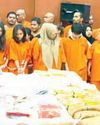 Indonesia arrests 285 in drug crackdown, seizes over half a ton of narcotics10