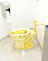Fully functional, solid gold toilet sells for $12.1M at auction8
