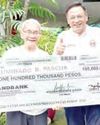 Retired colonel gets ₱100,000 from Muntinlupa city government on his 100th birthday Retired colonel gets ₱100,000 from Muntinlupa city government on his 100th birthday7