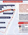 Traffic scheme set on Katipunan Kaliwa for NLEX works1
