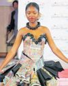 Recyclable fashion turns heads at Tyholora