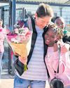 Heroine's welcome for 2 MUT Miler runners
