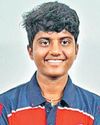Kadapa woman cricketer Charani to don India colours Kadapa woman cricketer Charani to don India colours