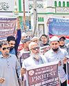 Wakf Act: Rallies, dharnas held Wakf Act: Rallies, dharnas held