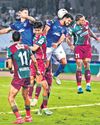 Mohun Bagan clinches ISL trophy Mohun Bagan clinches ISL trophy