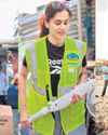 Taapsee donates water coolers to slum areas