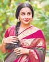 Vidya Balan dons Kanjivaram silk saree for Tamil New Year Vidya Balan dons Kanjivaram silk saree for Tamil New Year