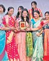 Hyderabad singer Malavika felicitated in New Jersey Hyderabad singer Malavika felicitated in New Jersey