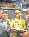 Dhoni honoured with Wankhede legacy book Dhoni honoured with Wankhede legacy book